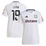 aston villa wsl away shirt 2024-25 – womens with leon 19 printing Collection | Aston Villa Shop Official Jerseys