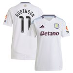 aston villa wsl away shirt 2024-25 – womens with robinson 11 printing Collection | Aston Villa Shop Official Jerseys